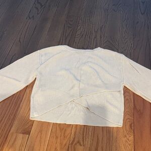 lululemon athletica Cream Crew Neck Sweater